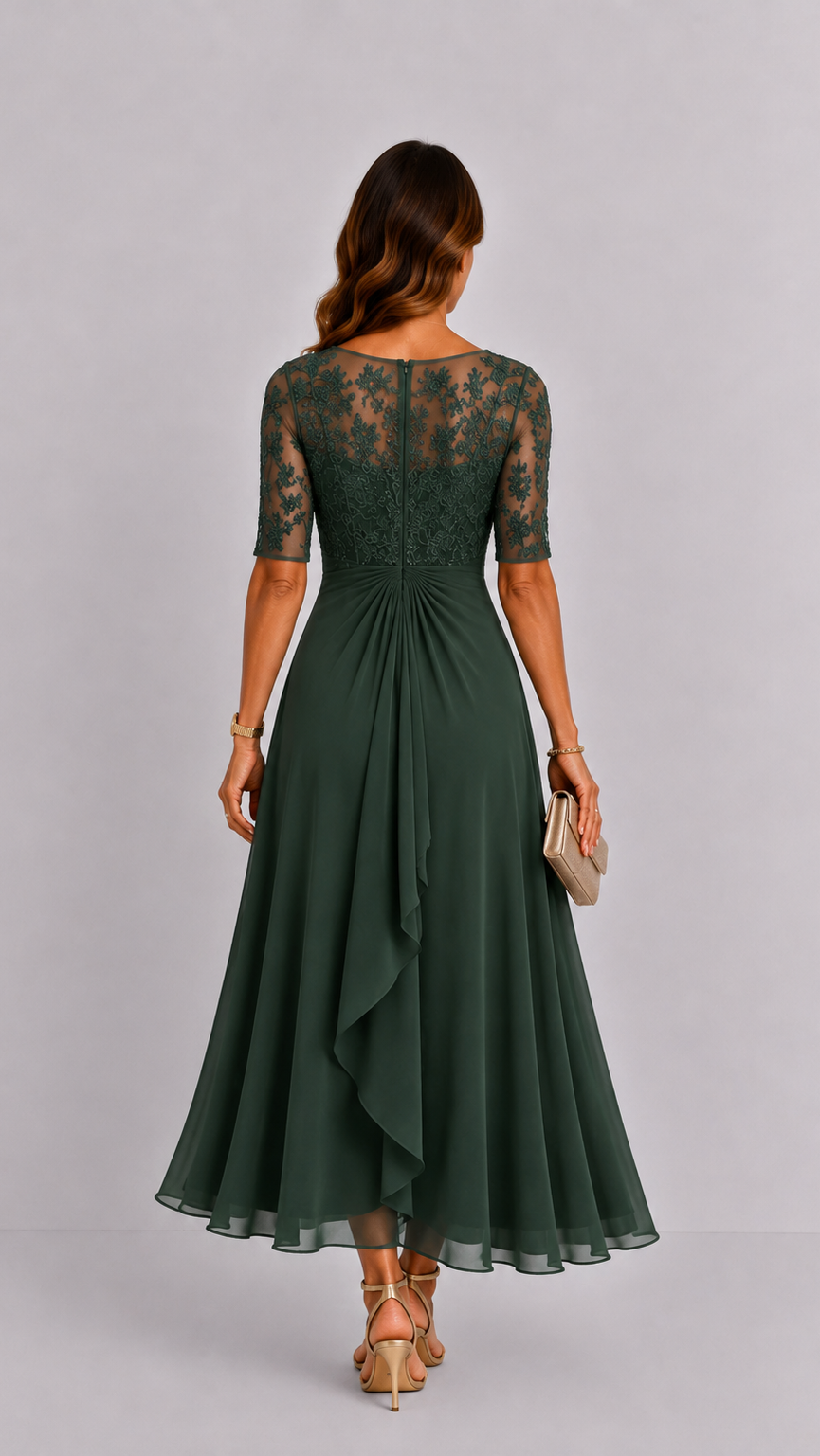 RHONDA | Vestido elegante de encaje