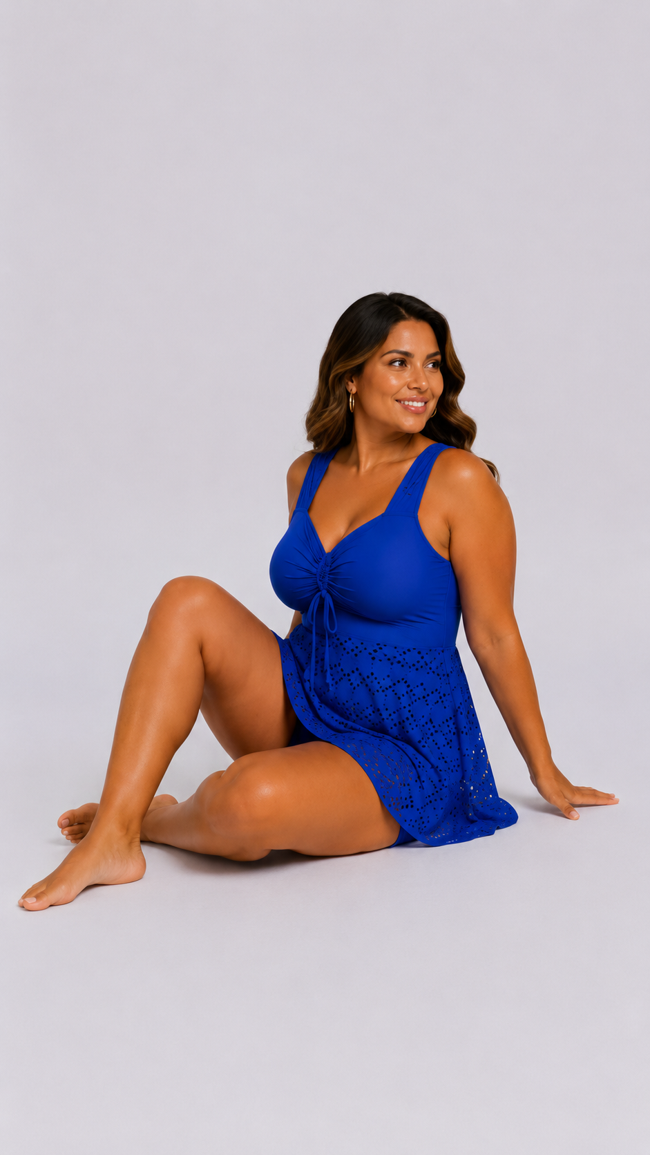Grace | Tankini Gainant à Fronces Élégantes