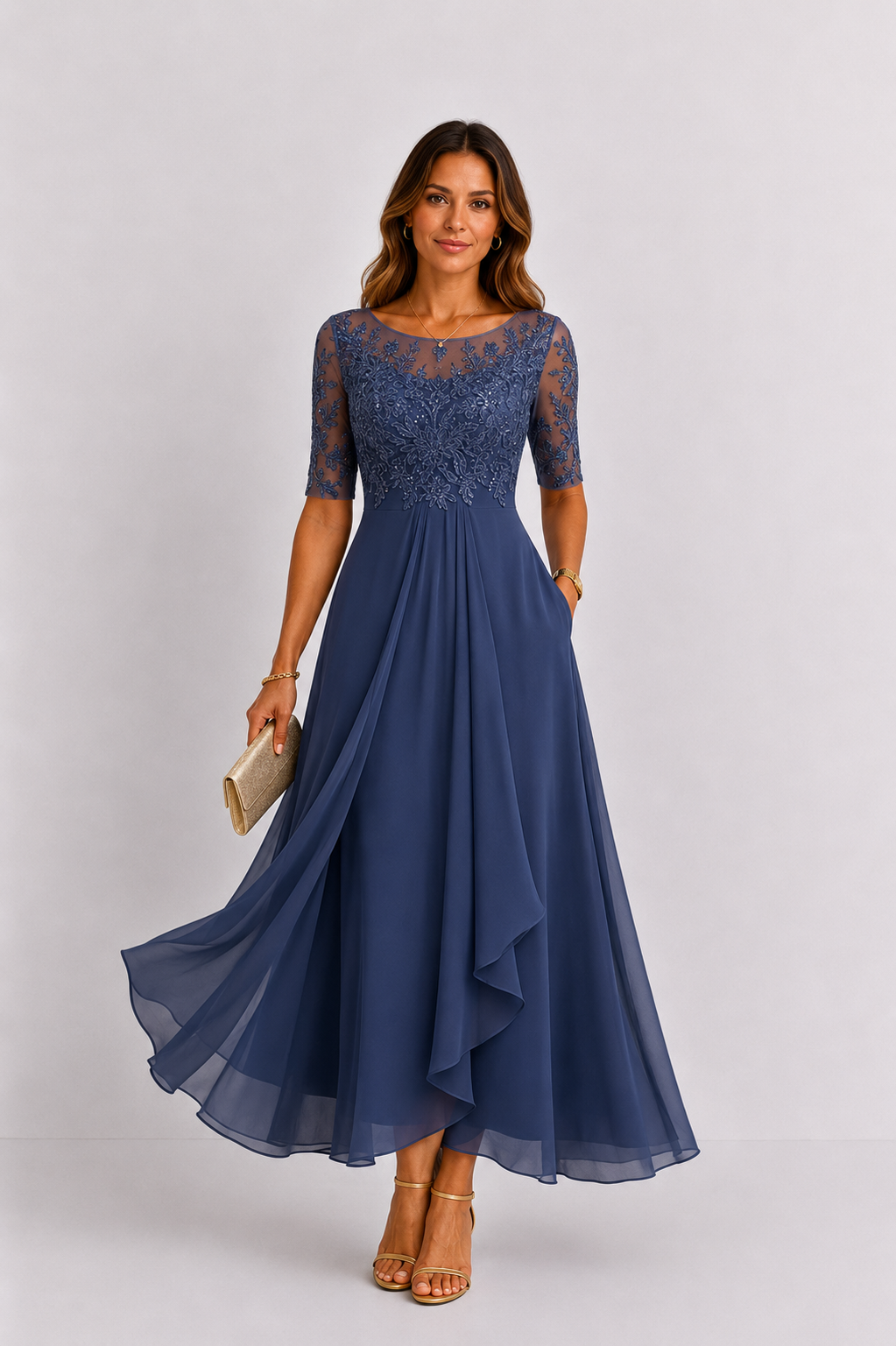 RHONDA | Robe élégante en dentelle