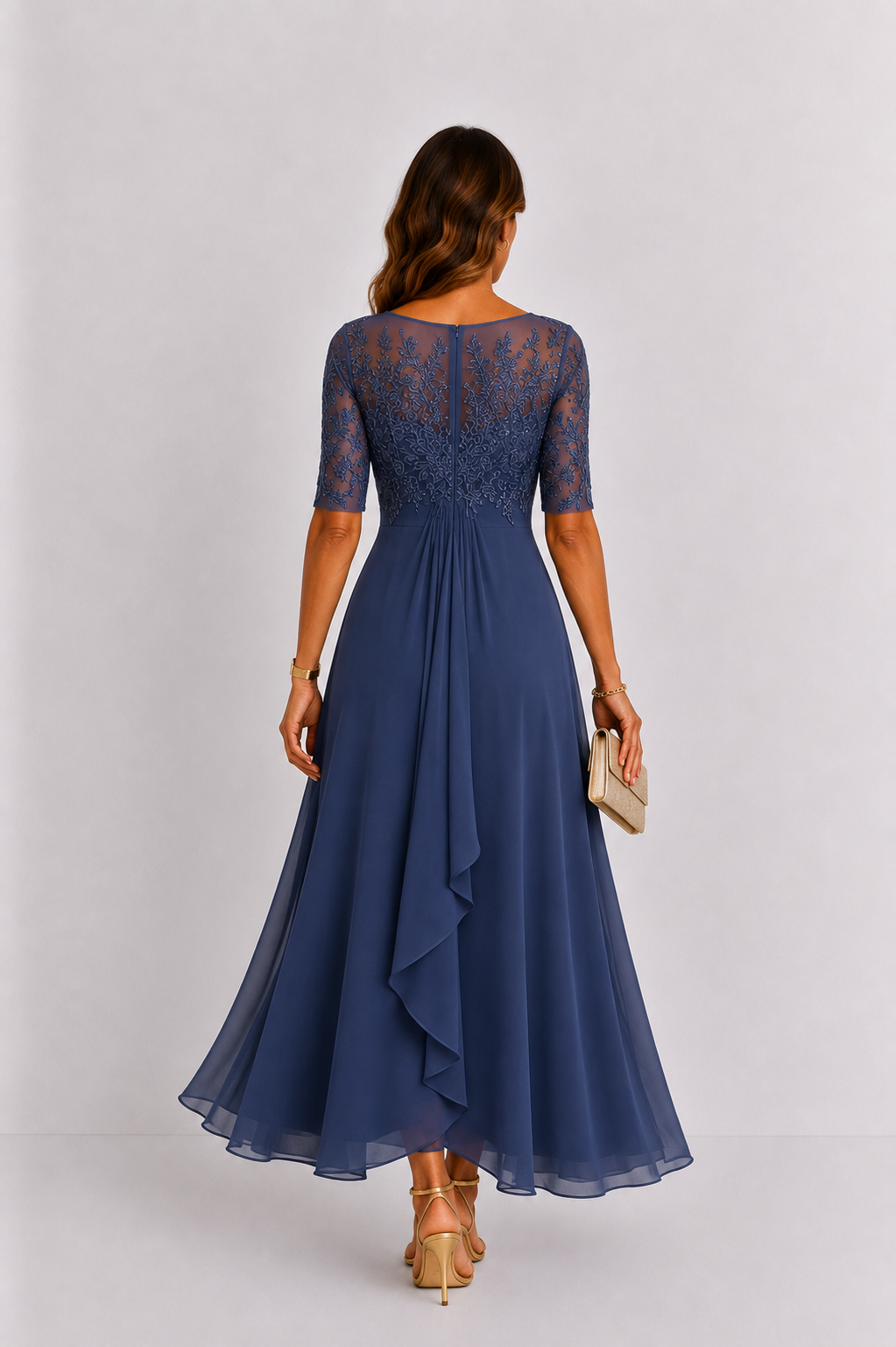 RHONDA | Robe élégante en dentelle