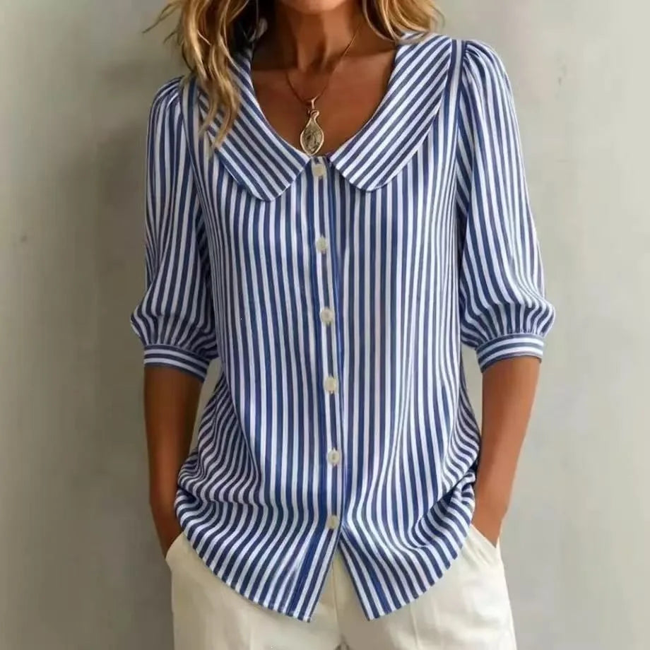 Alice - Camicetta Casual a Righe