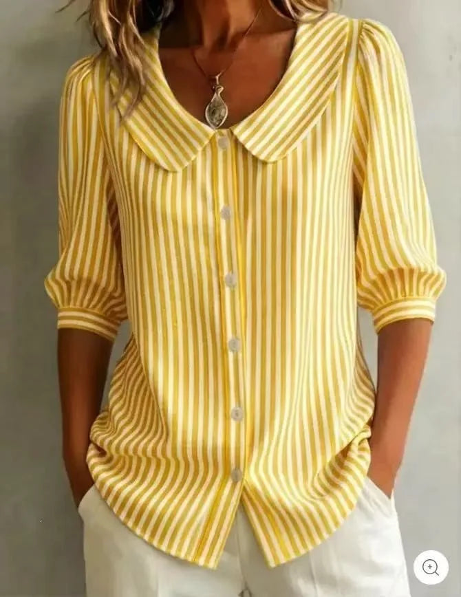 Alice - Camicetta Casual a Righe