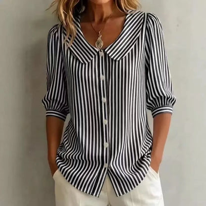 Alice - Camicetta Casual a Righe