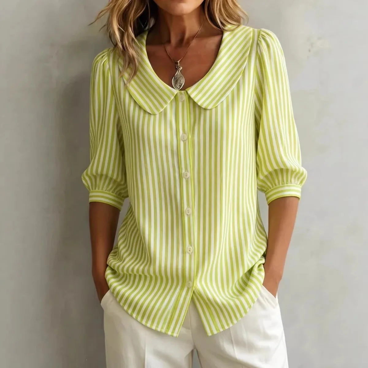 Alice - Camicetta Casual a Righe