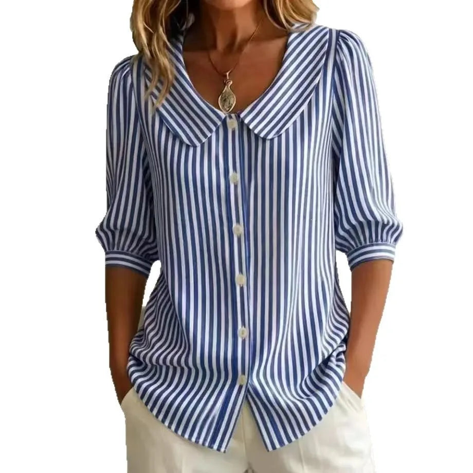 Alice - Camicetta Casual a Righe