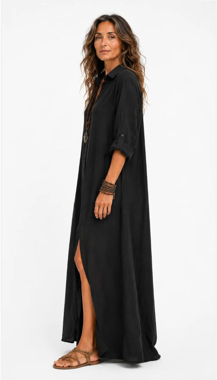 Giulia – Robe Longue en Lin