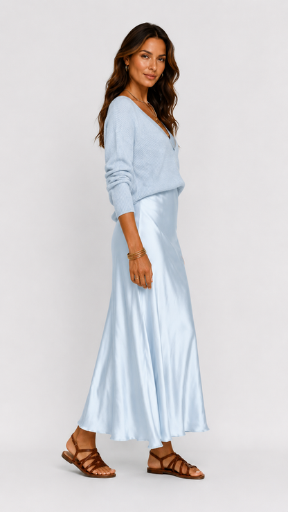 Luna | Robe Satinée
