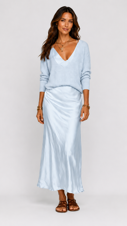 Luna | Robe Satinée