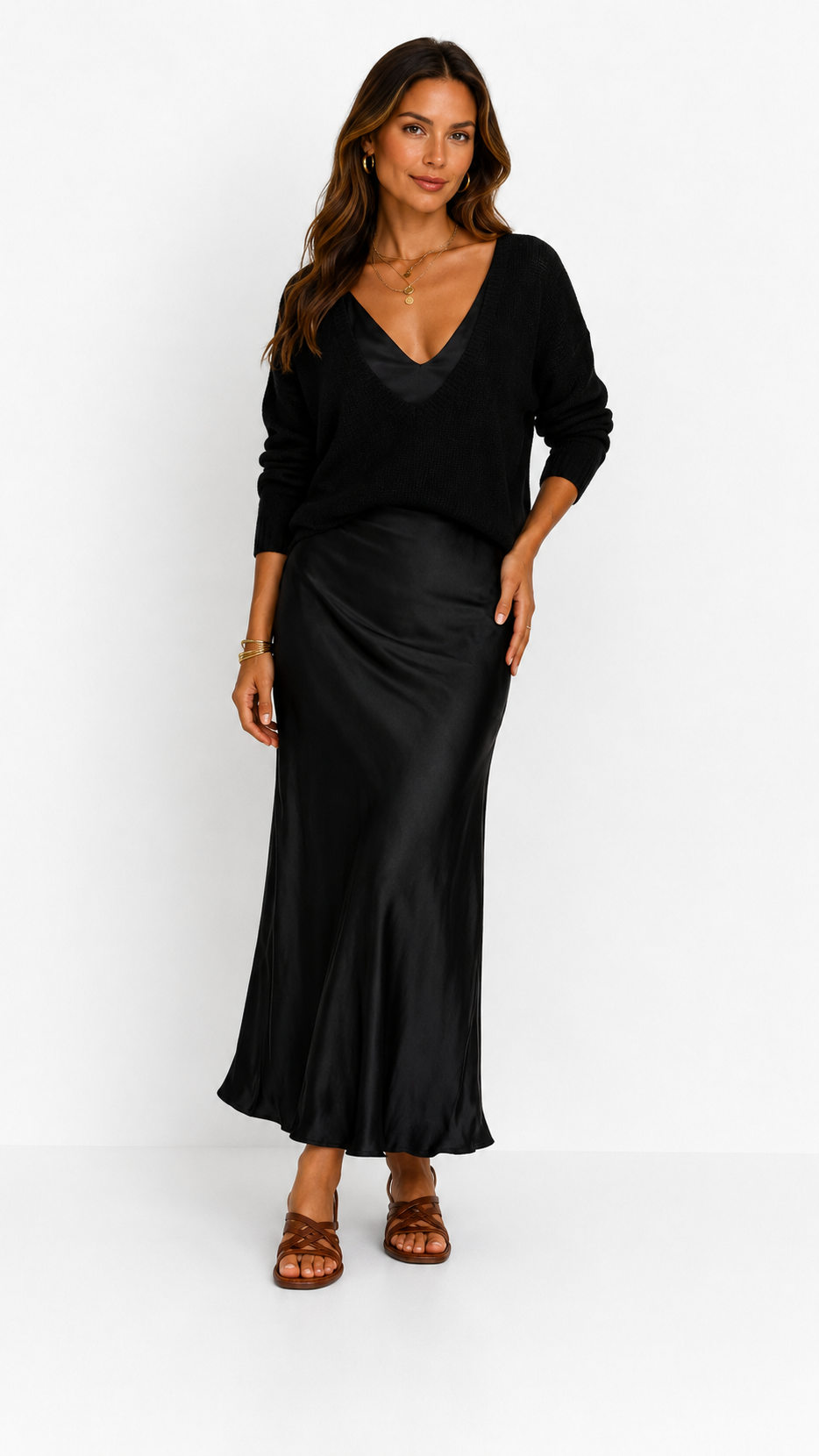 Luna | Robe Satinée