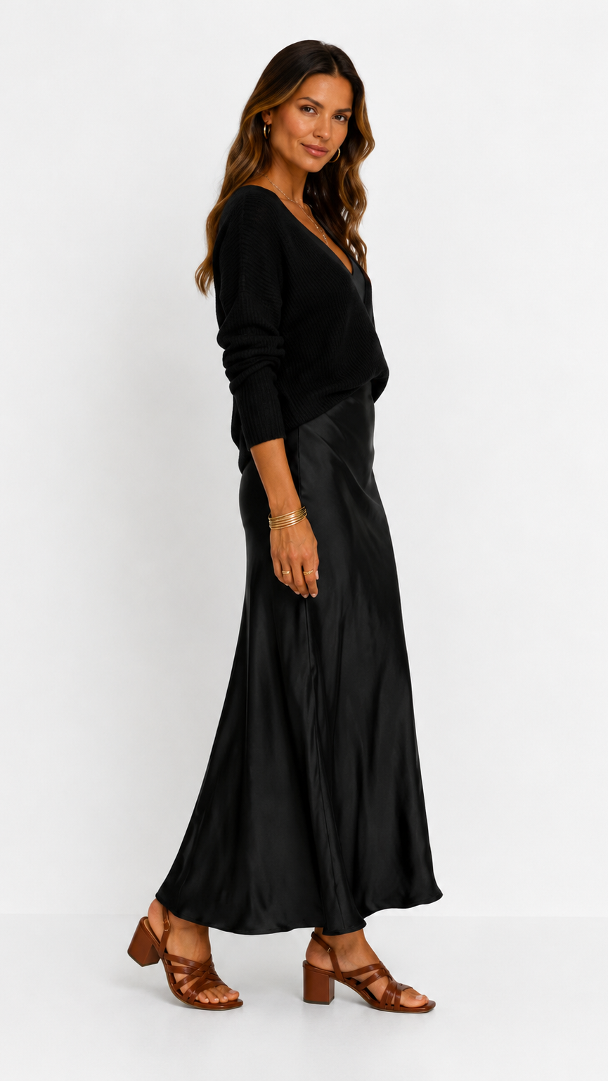 Luna | Robe Satinée