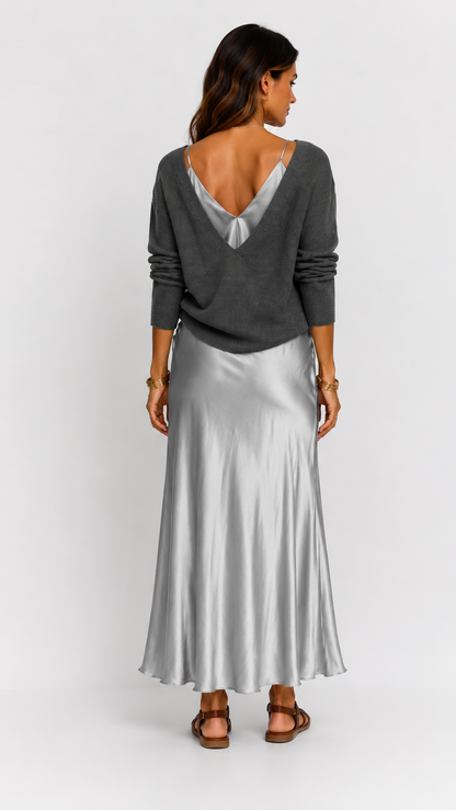 Luna | Robe Satinée