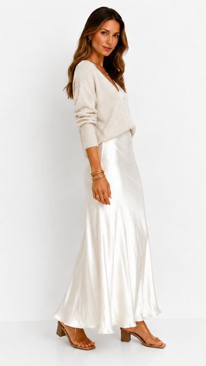 Luna | Robe Satinée