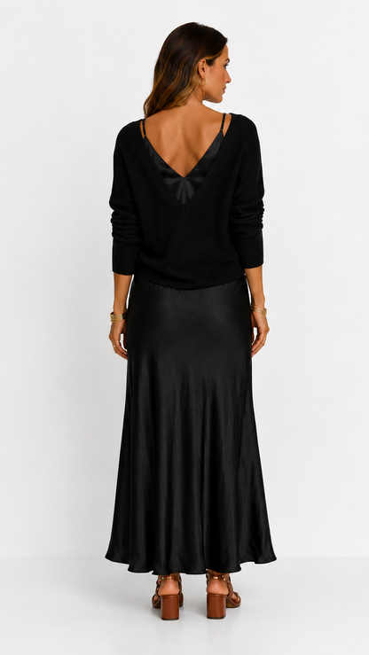 Luna | Robe Satinée