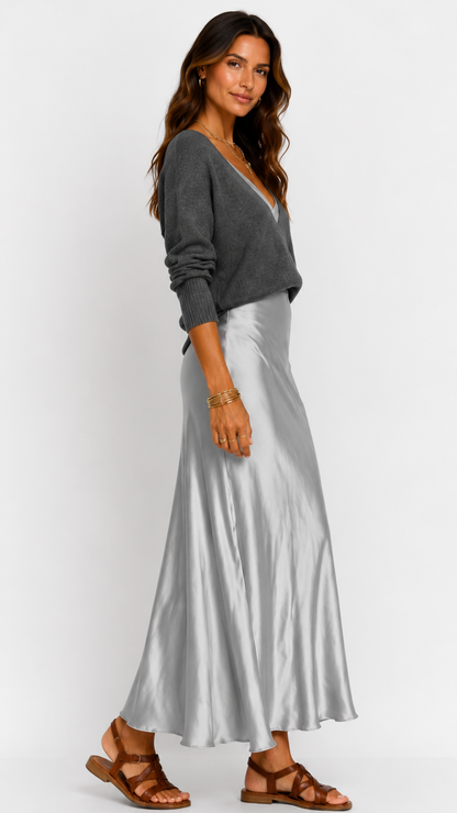 Luna | Robe Satinée