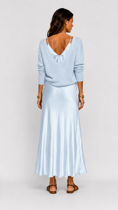 Luna | Robe Satinée